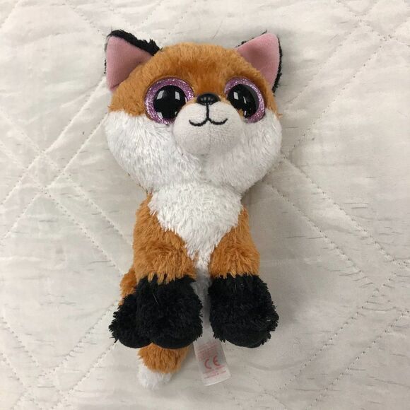 Ty Beanie Boos -‎ SLICK The FOX - Picture 1 of 4